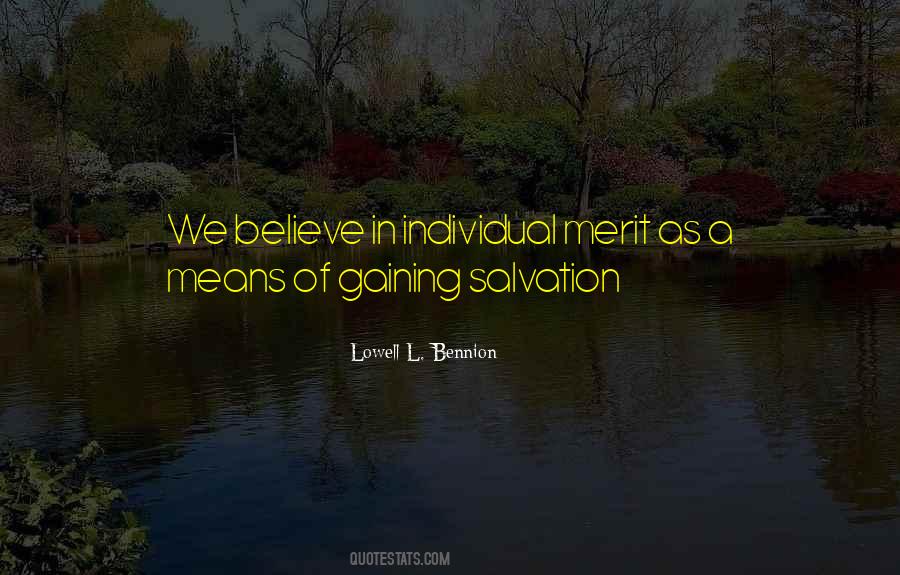 Lowell Bennion Quotes #226295