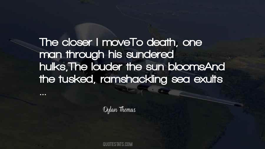 Quotes About Death Dylan Thomas #1684986