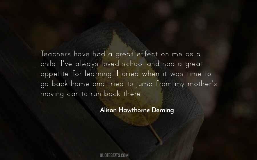 Quotes About Teachers Learning #1066739