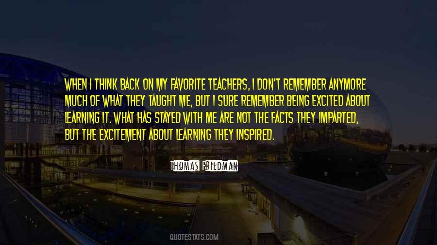 Quotes About Teachers Learning #1251204