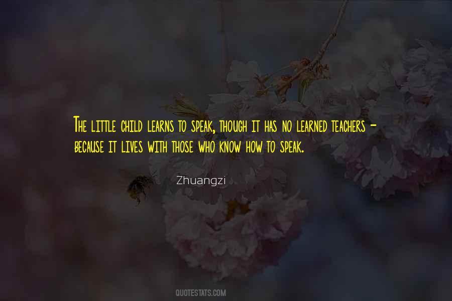 Quotes About Teachers Learning #432150