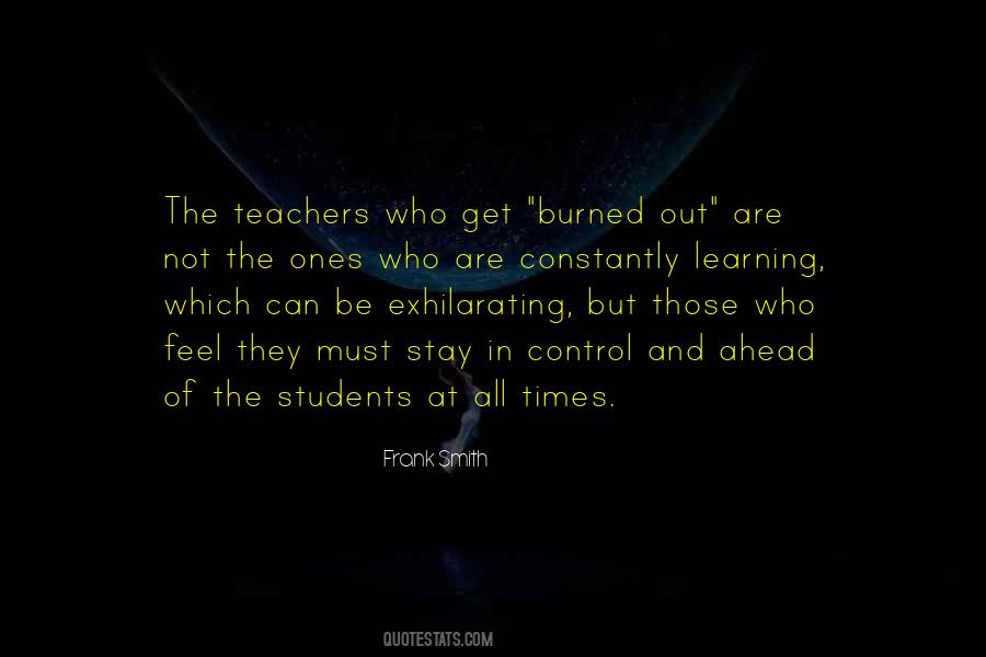 Quotes About Teachers Learning #673678
