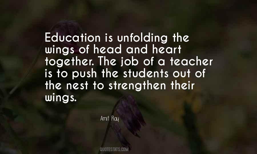 Quotes About Teachers Learning #704579