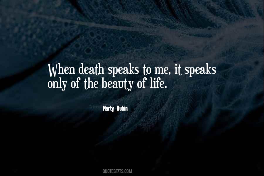 Quotes About Death Beauty #393553