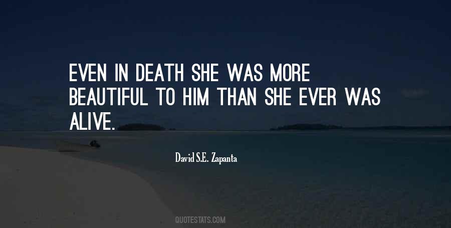 Quotes About Death Beauty #498663