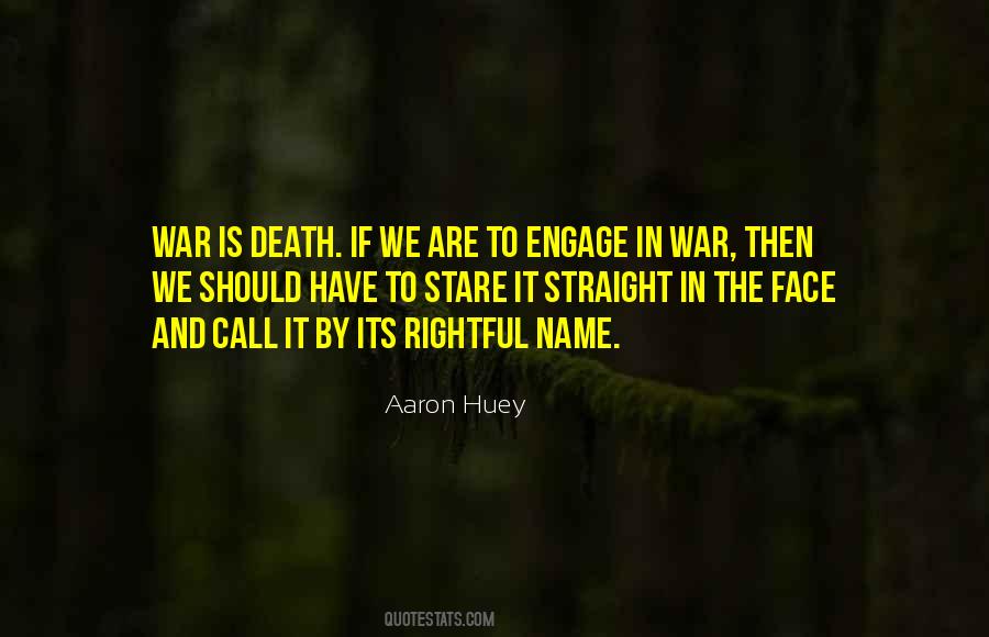 Quotes About Death And War #449182