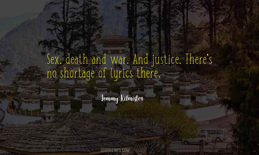 Quotes About Death And War #870168
