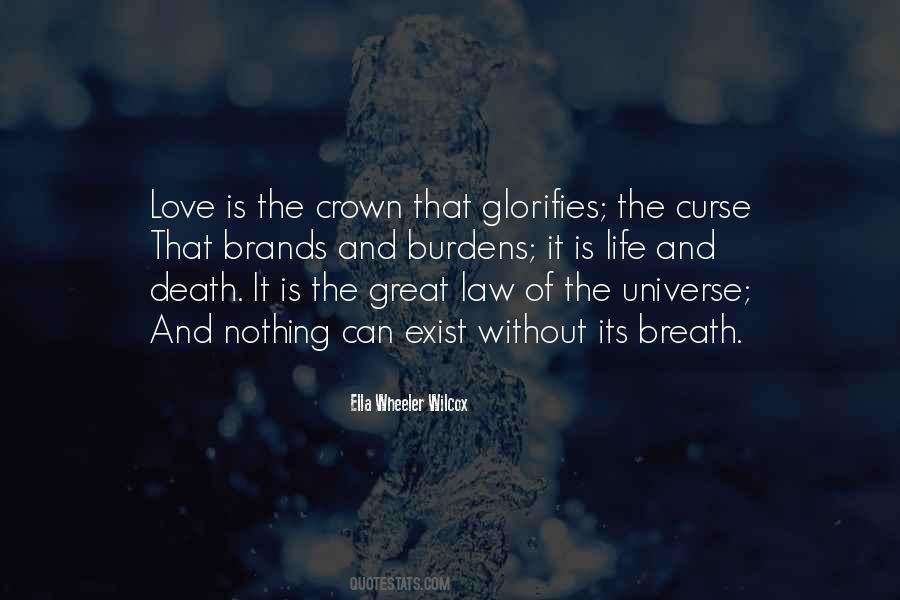 Quotes About Death And The Universe #1442088