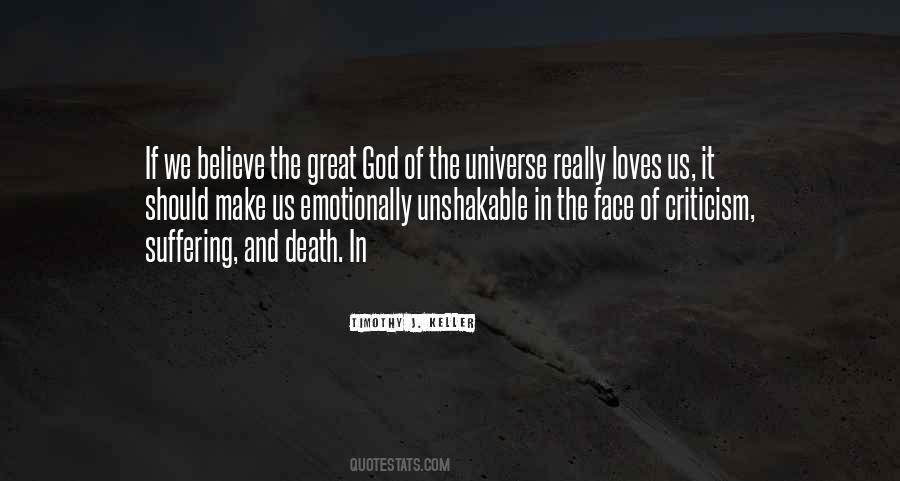 Quotes About Death And The Universe #587676