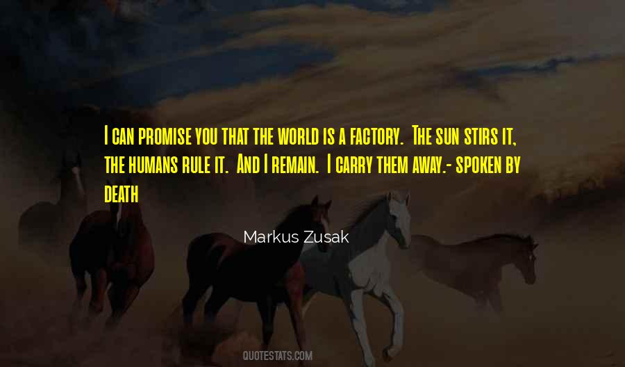 Quotes About Death And The Sun #1839794