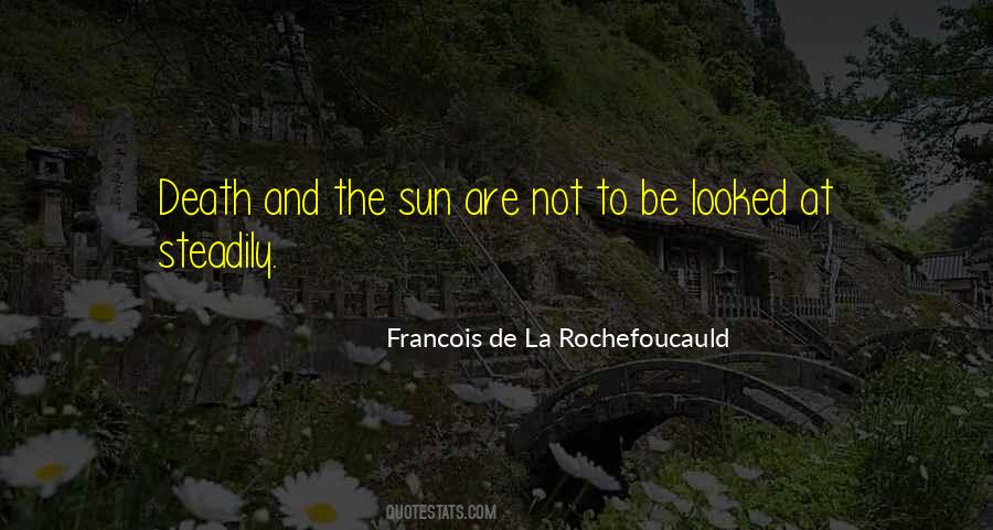 Quotes About Death And The Sun #625696
