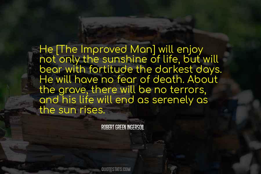 Quotes About Death And Sunshine #1711761