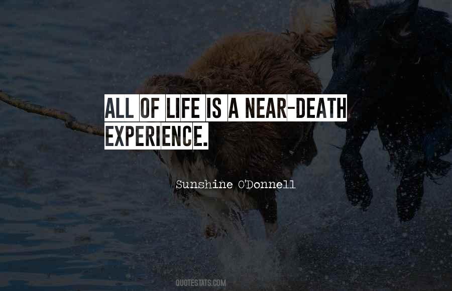 Quotes About Death And Sunshine #211418