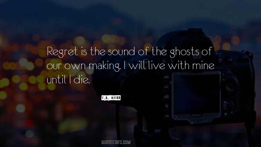 Quotes About Death And Ghosts #1330074