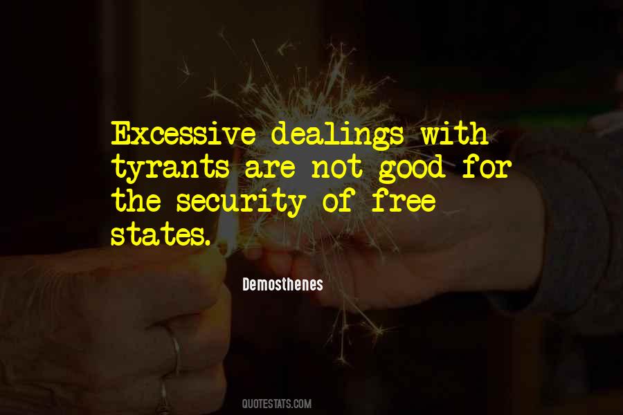 Quotes About Dealings #857557