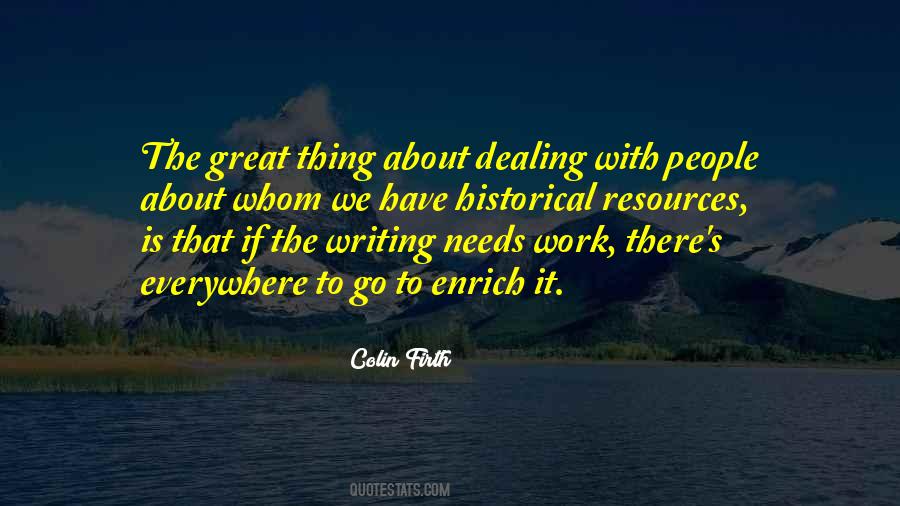 Quotes About Dealing With People #1199016