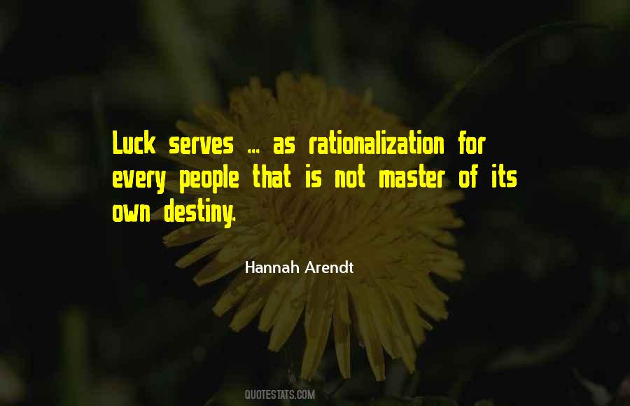 Luck Is For Quotes #704822