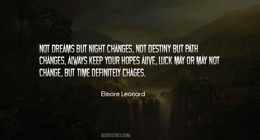 Luck Vs Destiny Quotes #593138