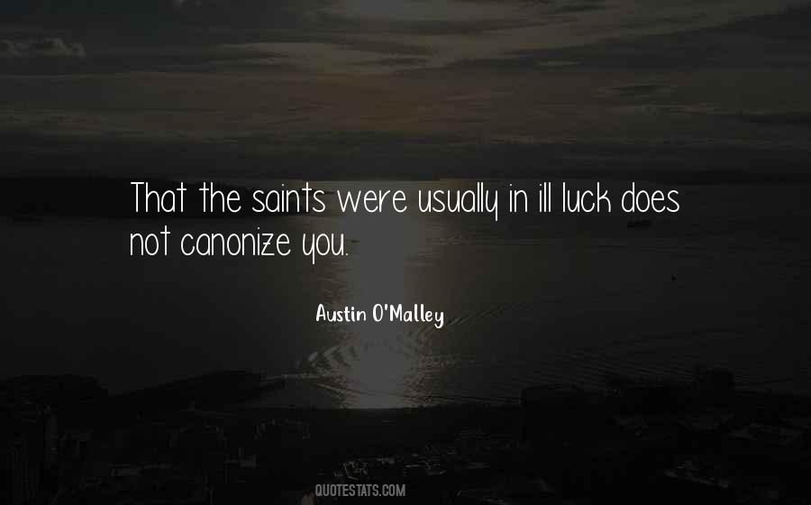 Luck You Quotes #189985 Luck You Quotes #189985