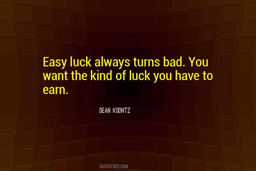 Luck You Quotes #481472