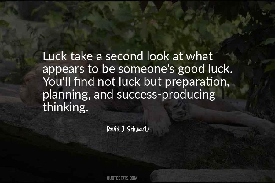 Luck You Quotes #736925