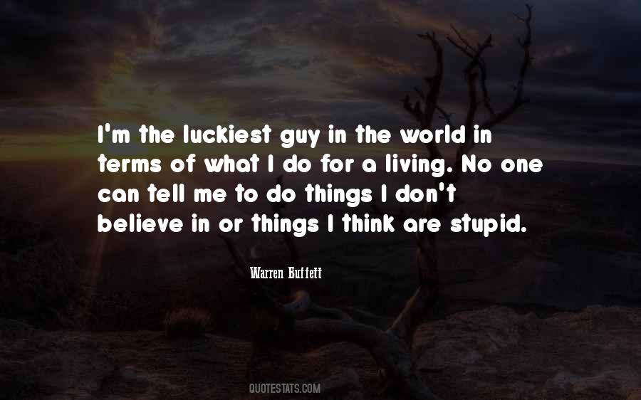 Luckiest Quotes #689181