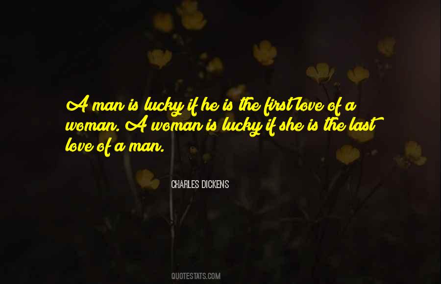 Lucky Man Quotes #103899
