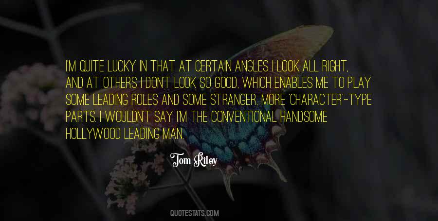 Lucky Man Quotes #114423