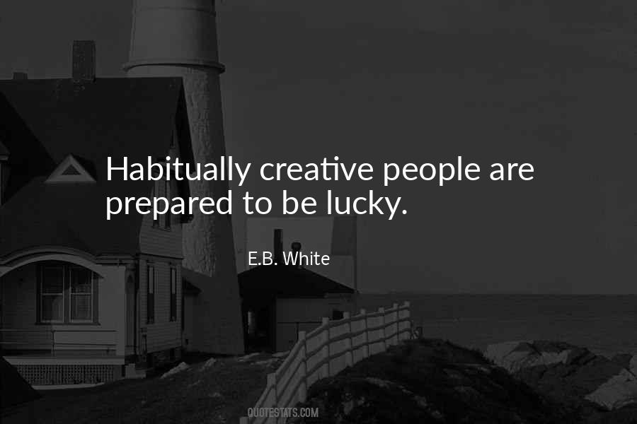 Lucky Prepared Quotes #756665