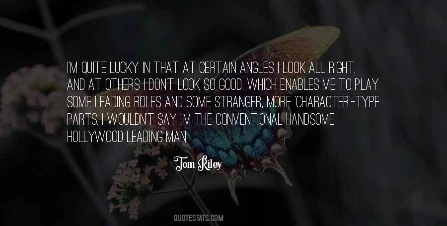 Lucky To Have A Good Man Quotes #114423