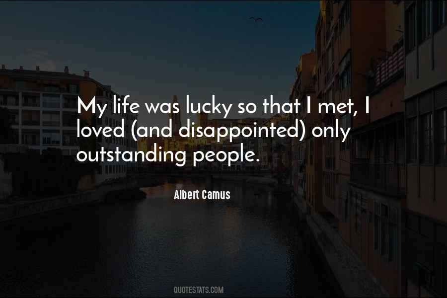 Lucky We Met Quotes #431866