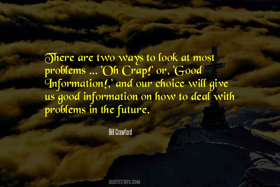 Quotes About Deal With Problems #1668182