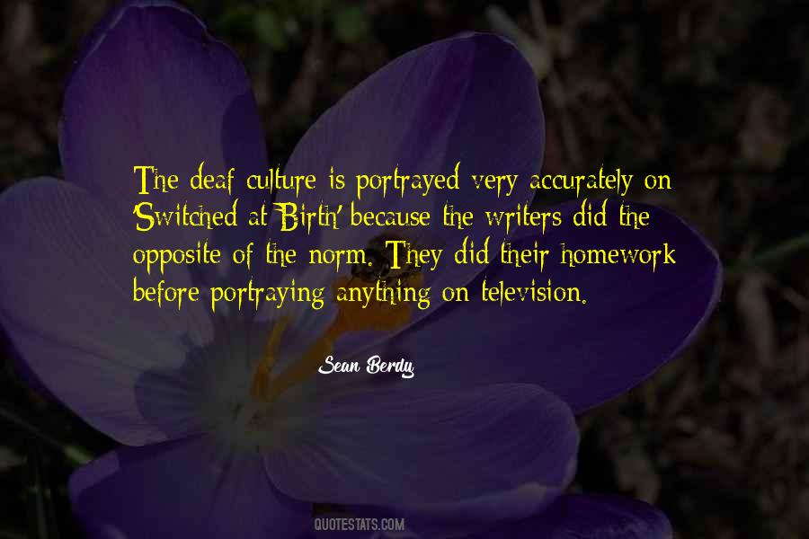 Quotes About Deaf Culture #367281