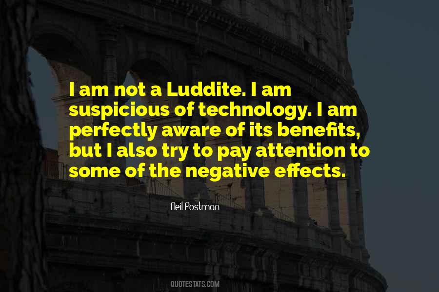 Luddite Quotes #1224061