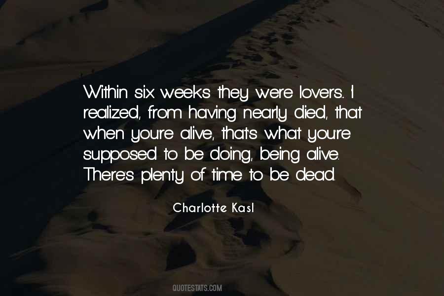 Quotes About Dead Lovers #481112