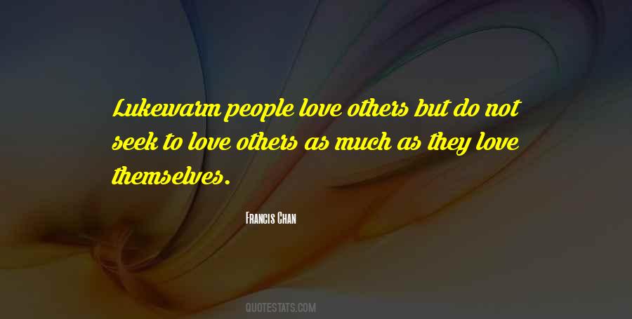 Lukewarm Love Quotes #1073888