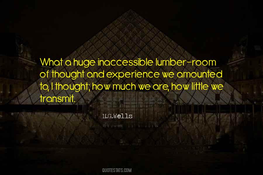 Lumber Room Quotes #1173667