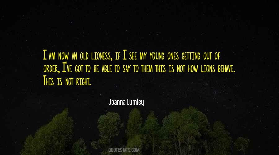 Lumley Quotes #1181197