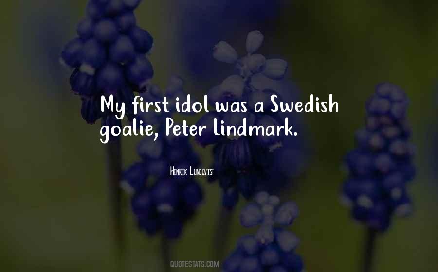 Lundqvist Quotes #880818