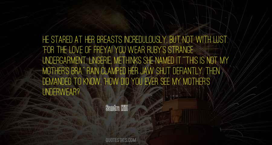 Lust For Love Quotes #1015577