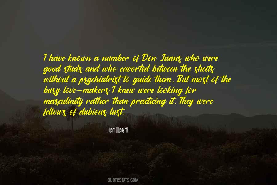 Lust For Love Quotes #925781