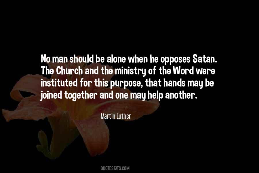 Luther Church Quotes #1063516