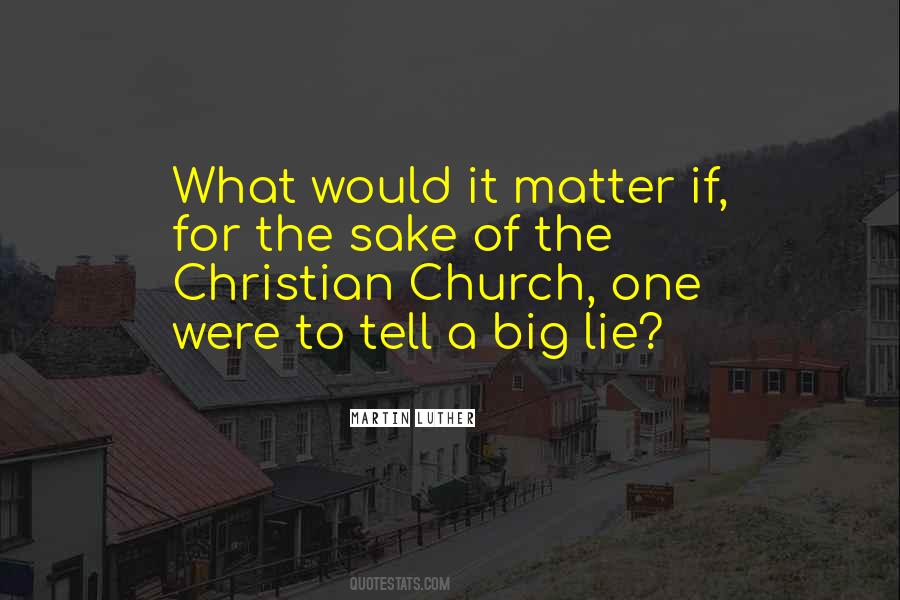 Luther Church Quotes #1351599