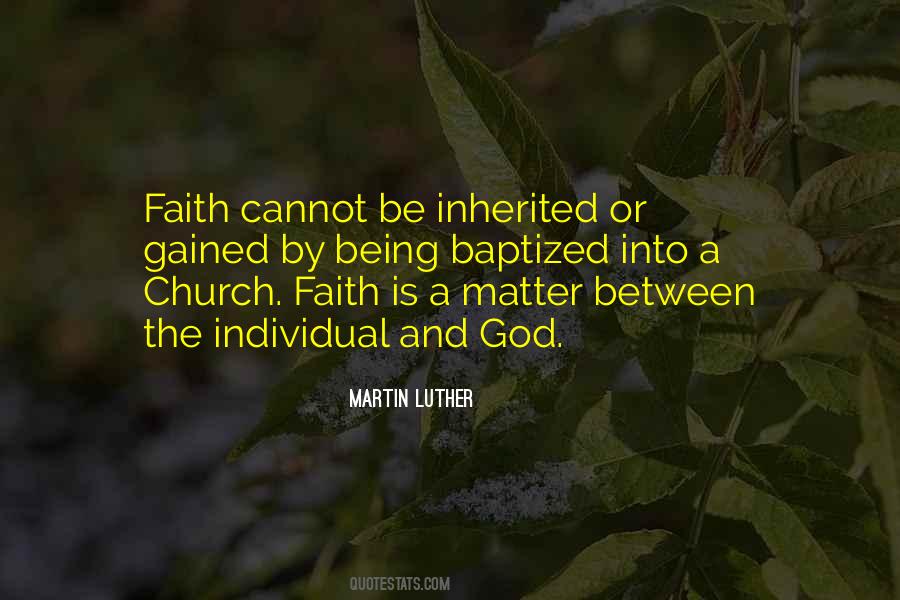 Luther Church Quotes #704975