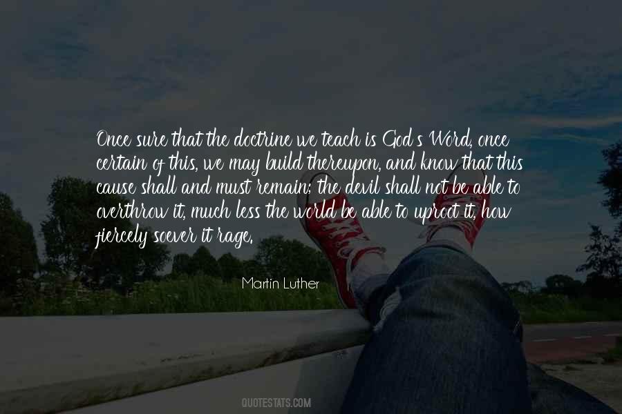 Luther's Quotes #231963