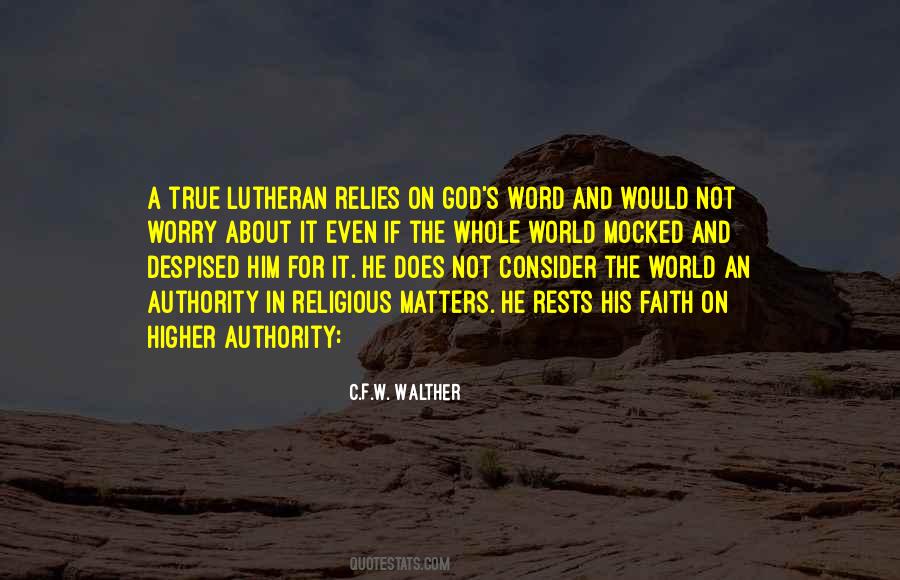 Lutheran Quotes #1532396