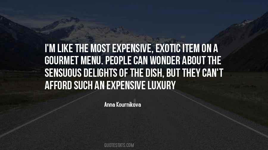 Luxury Item Quotes #1497724