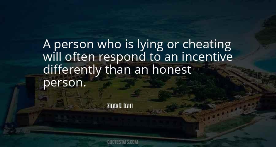 Lying Cheating Quotes #1188568