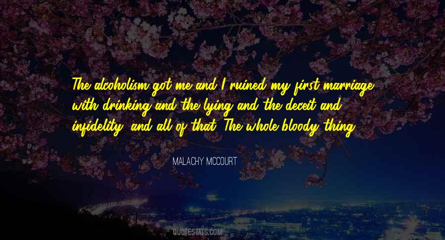 Lying Marriage Quotes #528328