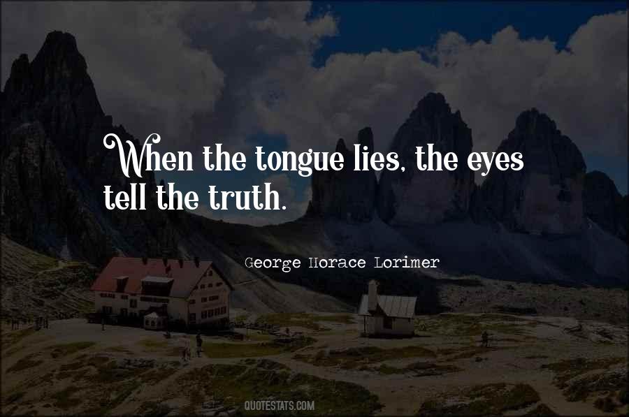 Lying Tongue Quotes #605142